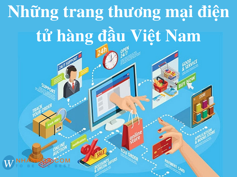 những trang thương mại điện tử hàng đầu Việt Nam